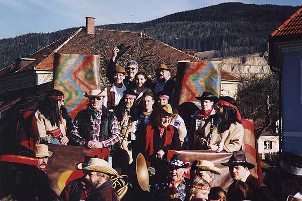 Fasching 2002 – Der Schuh des Manitou