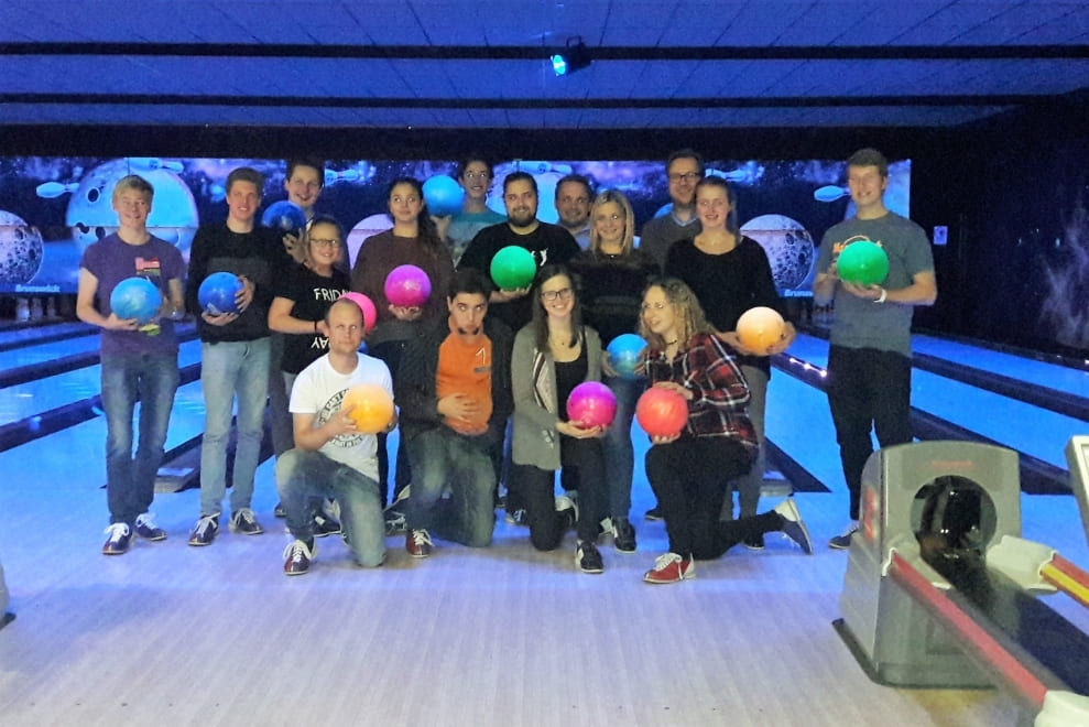 Bowlen und Futtern
