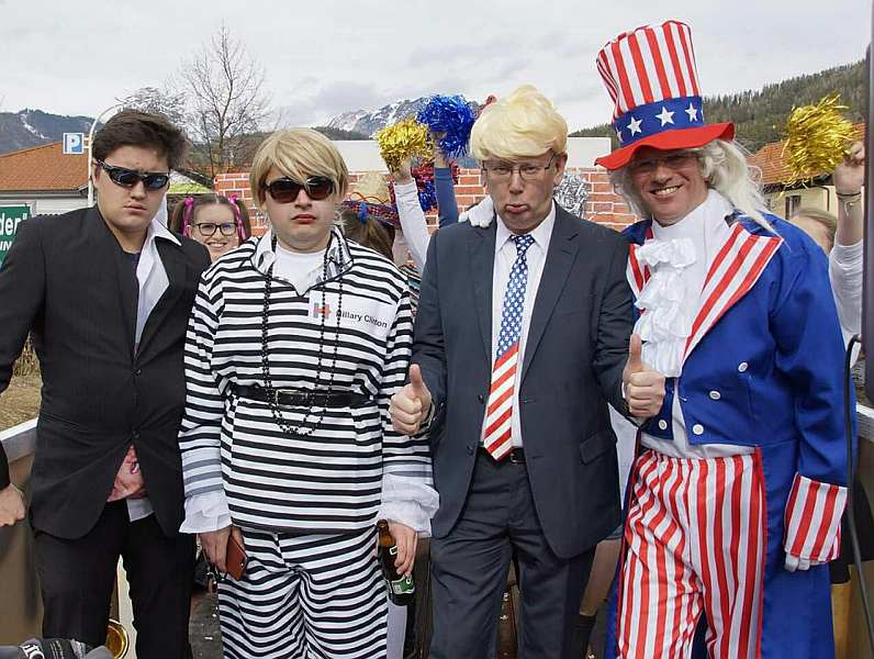 Fasching 2017 – Donald Trump
