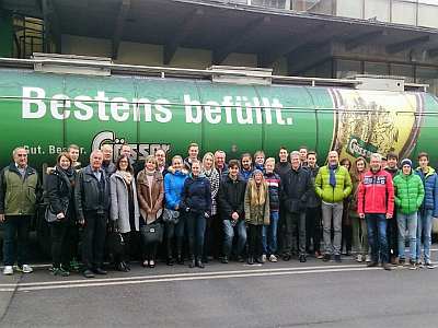 Sparvereinsausahlung und Brauereibesichtigung